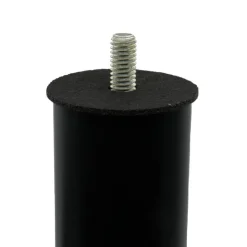 3” and 6” Electric Bed Legs - Combined Height of 9” Black