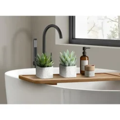 Monarch 8" Artificial Plant (Set of 2) GREEN New