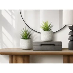 Monarch 9" Artificial Plant (Set of 2) GREEN Discount