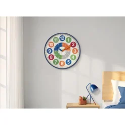 Monarch 18" Kids' Wall Clock WHITE Best