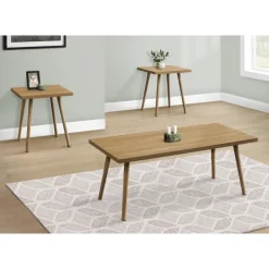 Monarch 3 Pcs Coffee Table Set - Walnut Online