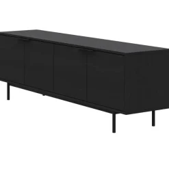 Nexera 70" TV Stand with Storage - Black Clearance