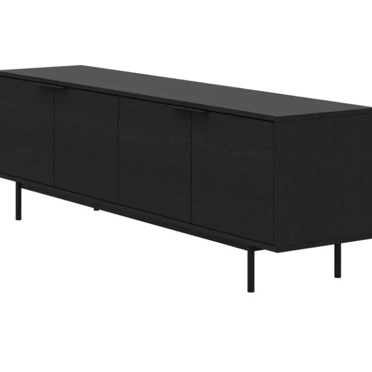 Nexera 70" TV Stand with Storage - Black Clearance