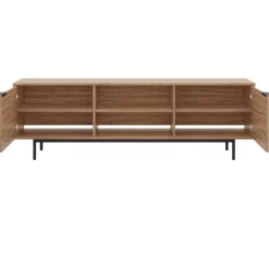 Nexera 70" TV Stand with Storage - Light Walnut Clearance