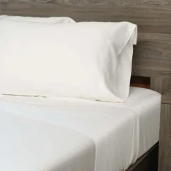 2 Twin XL Bamboo Bed Sheet Set - White Sale