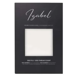 2 Twin XL Bamboo Bed Sheet Set - White Sale