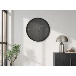 Monarch 20" Wall Clock BLACK
