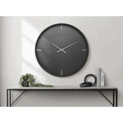 Monarch 30" Wall Clock BLACK Clearance