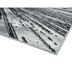 5 x 8 ft Rug Grey/Black New