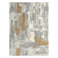 8 x 10 ft Rug Grey / Beige / Yellow Outlet