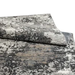 5 x 7 ft Rug Grey / Black New