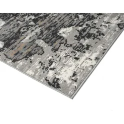 5 x 7 ft Rug Grey / Black New
