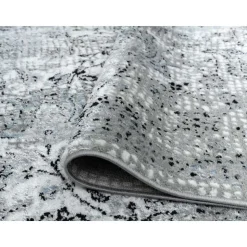 5 x 8 ft Rug Grey/White Outlet