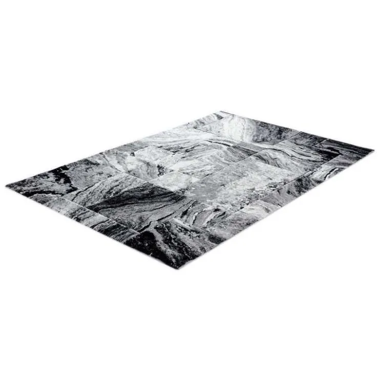 5 x 8 ft Rug Grey/Black Discount