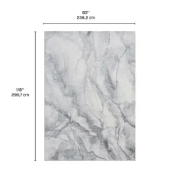 8 x 10 ft Rug Grey Online