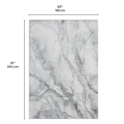 5 x 8 ft Rug Grey Discount