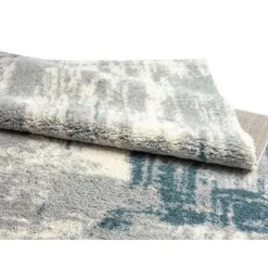 5 x 7 ft Rug Grey / Blue Online