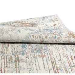 5 x 7 ft Rug Beige / Rust / Blue Discount