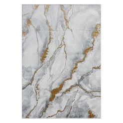 9 x 12 ft Rug Grey/Gold Online