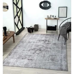 6 x 9 ft Rug Grey / Taupe Outlet