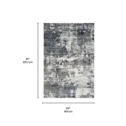 5 x 8 ft Rug Grey / Beige Best