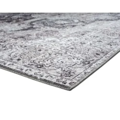 5 x 7 ft Rug Black / Blue