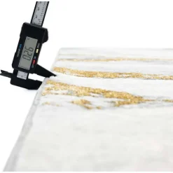 4 x 6 ft Rug Grey/Gold