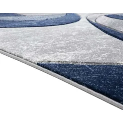 8 x 10 ft Rug Grey/Blue Outlet