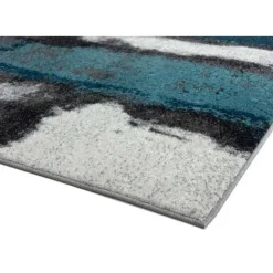 8 x 10 ft Rug Green/Black Hot