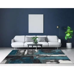 8 x 10 ft Rug Green/Black Hot