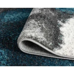 8 x 10 ft Rug Green/Black Hot