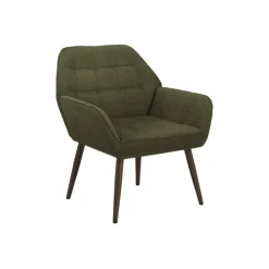 Monarch Accent Chair in Dark Fabric GREEN Online