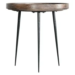 Accent Table Brown/Black Best