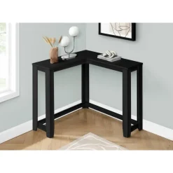 Monarch Accent table - 36" / corner console - Black New