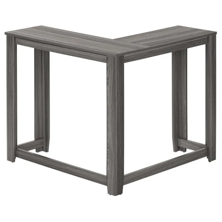 Monarch Accent table - 36" / corner console - Grey New