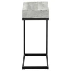 Monarch Accent table - reclaimed wood-look / black / drawer - Grey New