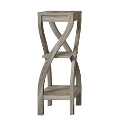 Monarch Accent table - 32"h / - Dark Taupe Best
