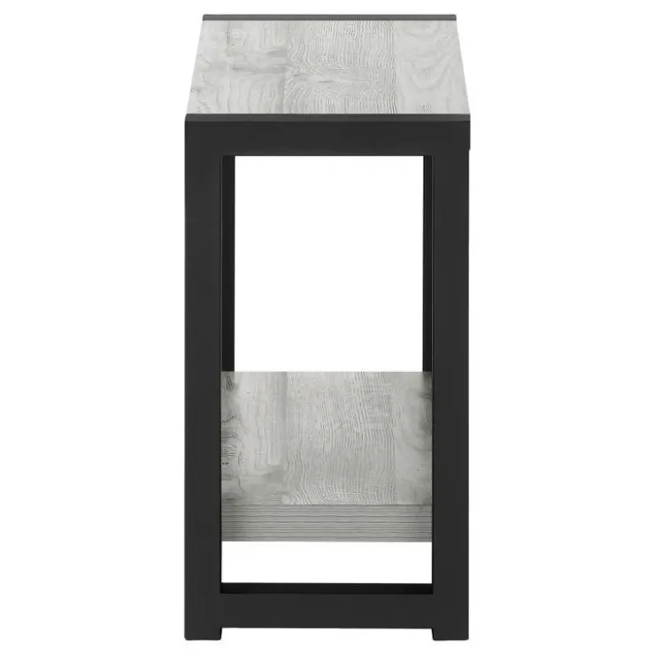 Monarch Accent table - 22"h / / black metal - Grey Discount