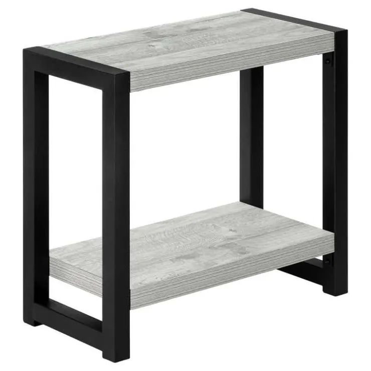Monarch Accent table - 22"h / / black metal - Grey Discount