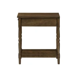 Monarch Accent table - 24"h - Espresso Clearance