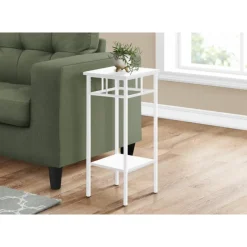 Monarch Accent table - 28"h / / metal - White Outlet
