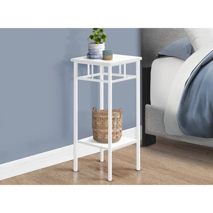 Monarch Accent table - 28"h / / metal - White Outlet