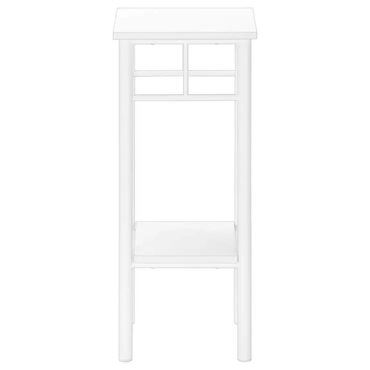 Monarch Accent table - 28"h / / metal - White Outlet