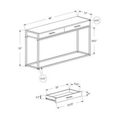 Monarch Accent table - 48