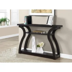 Monarch Accent table - 47"l / hall console - Espresso Outlet