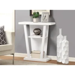 Monarch Accent table - 32"l / hall console - White Best