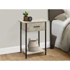 Monarch Accent Table - Black Hot