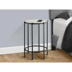 Monarch Accent Table - Black Discount