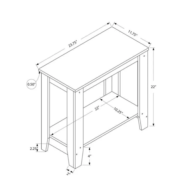 Monarch Accent table - - White Sale