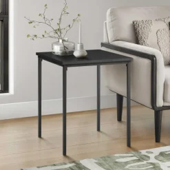 Monarch Accent Table 22"H - Black Hot